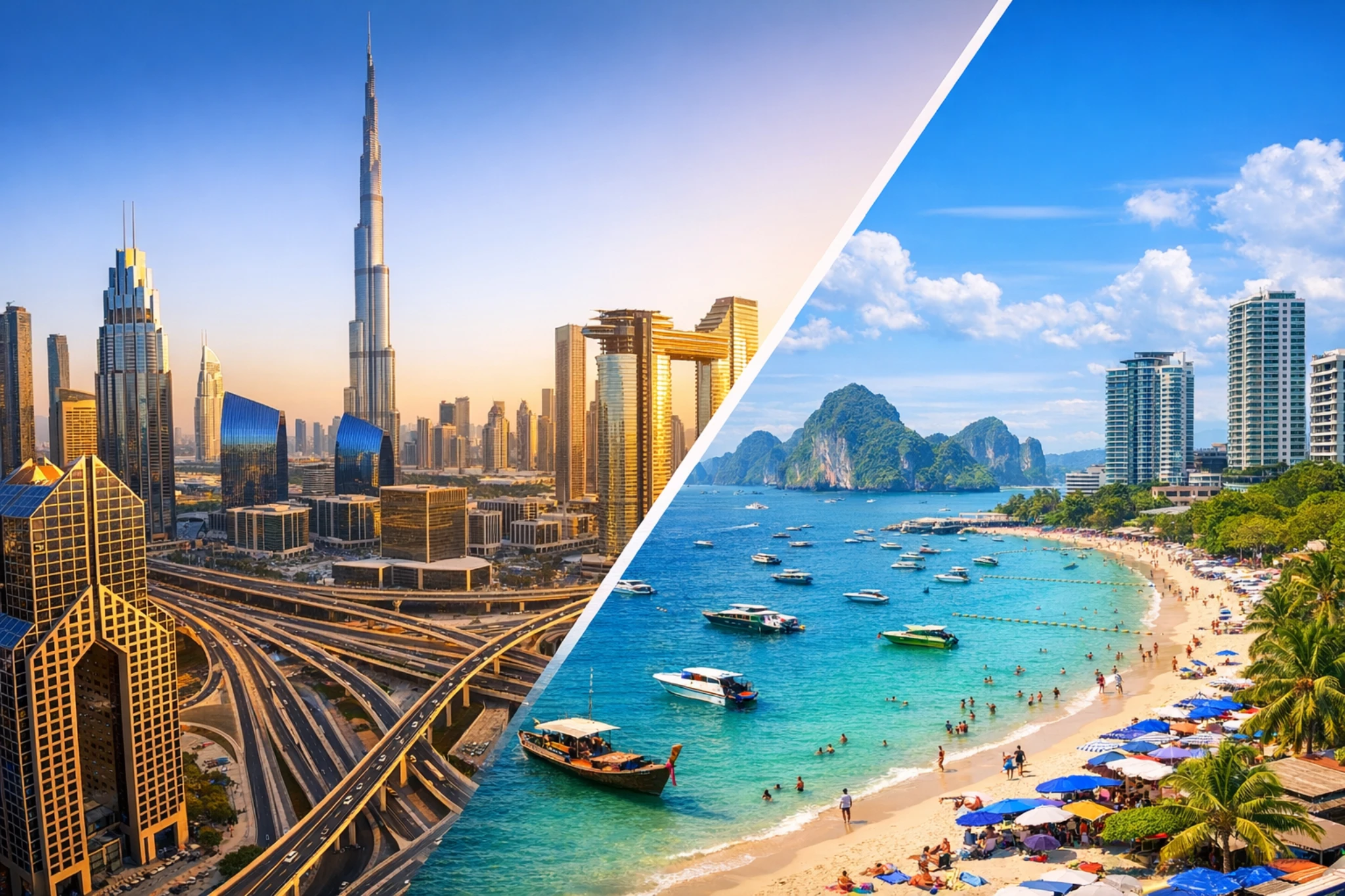 ドバイ　タイ移住