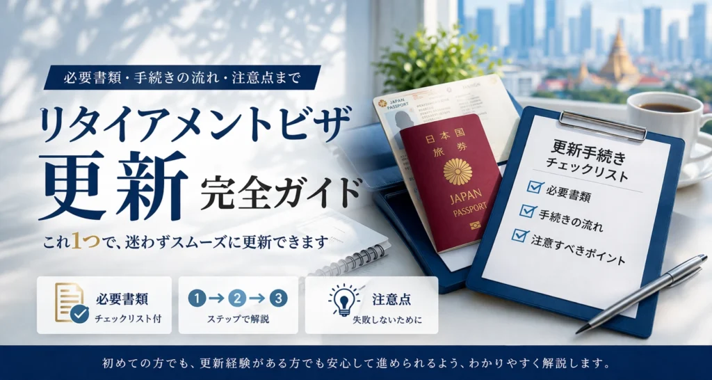 リタイアメントビザの更新ガイド